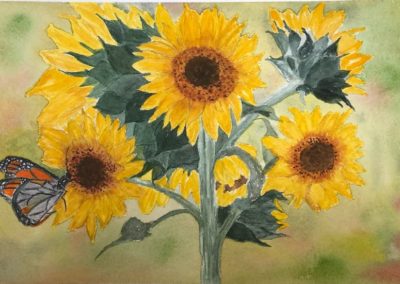 Penny-Carrier-Sunflowers-Portsmouth-Arts-Guild