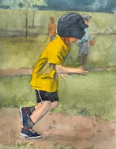 Gary Graham, "Heading for Home", 11.5 x 8.5, watercolor, $250, Portsmouth Arts Guild