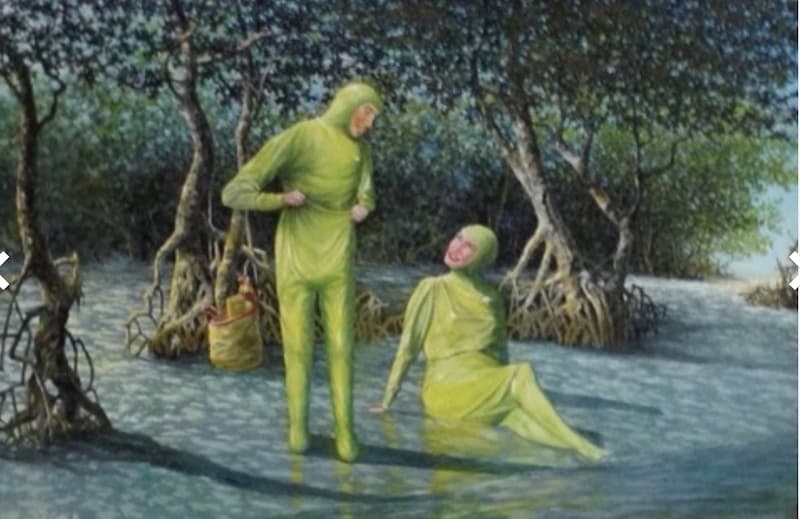 Bad Art - Swamp Picnic (1)