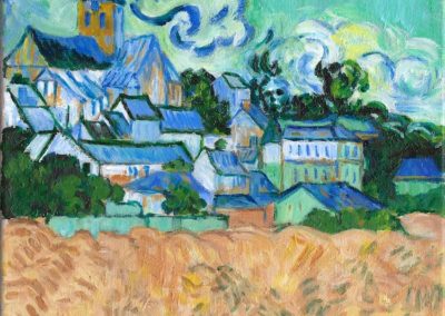 Emidio-Rebelo-Van-Gogh-Village-Portsmouth-Arts-Guild
