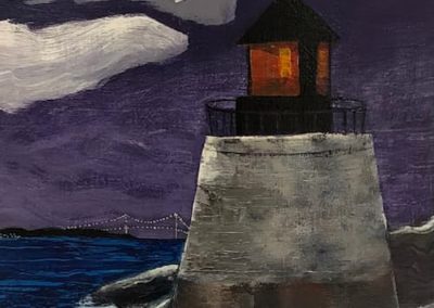 Portsmyouth_Arts_Guild_Members_Showcase_Mandy_Howe_Castle_Hill_Lighthouse_2022