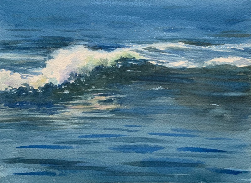 Anne Wert, "Where the Sea Breaks", Portsmouth Arts Guild