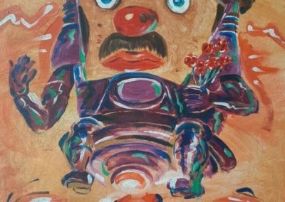 Portsmouth Arts Guild, Wayne Quackenbush, "Clockwork Potato", 16 x 20, acrylic, $500