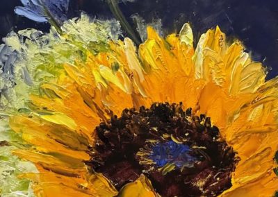 Gloria Dahl, " A Sunny Bouquet", Oil, $150