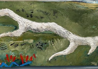 Mandy Howe, "Yoli's Elk Antler", Acrylic, $450
