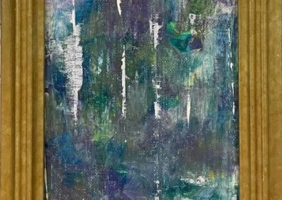 Sheila Clark Lundy, "Birches", Acrylic, $125