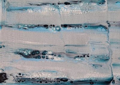 Portsmouth Arts Guild, Members Show 2024, James Wolstenholme, "Sea Foam", Acrylic, $65