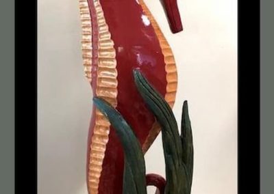 Portsmouth Arts Guild, Members Show 2024, Ray Ethier, "Like a Lady", Wood Sculpture, $900