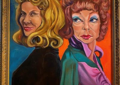 Portsmouth Arts Guild, Members Show 2024, Sue Dussault Eddins, "Bewitched", Oil, $100