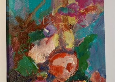 Portsmouth Arts Guild, Members Show 2024, Susan Graham, "Flowers", Acrylic, $125