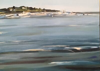 Jocelyn Regenbogen, "Summer at Third Beach", acrylic, $600, Portsmouth Arts Guild