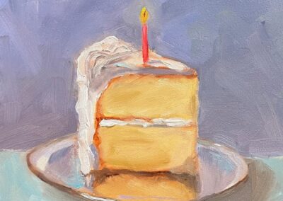 Kathleen Tirrell, Happy Birthday, Oil, $75