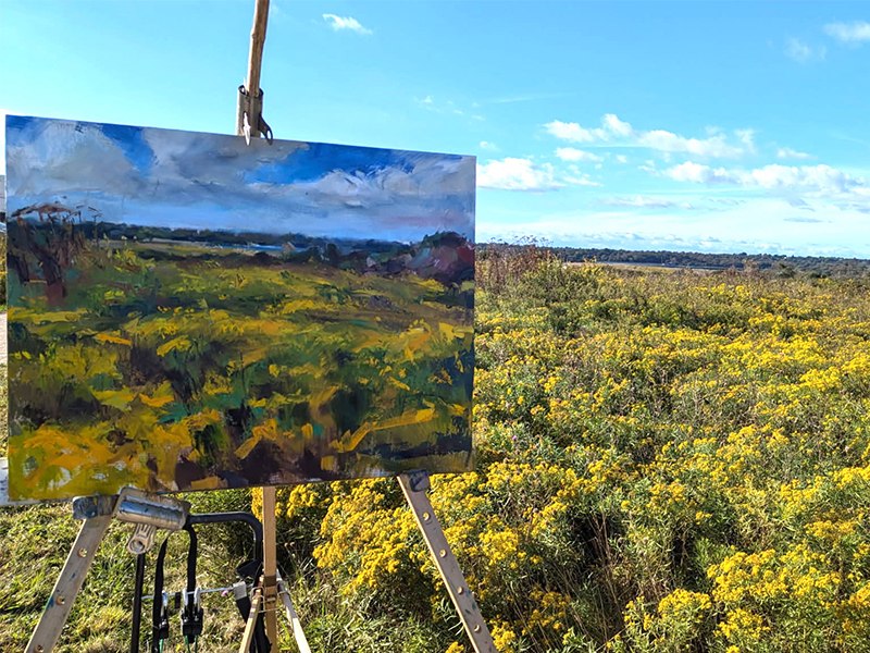 Golden Hour Plein Air with Amy Bartlett Wright