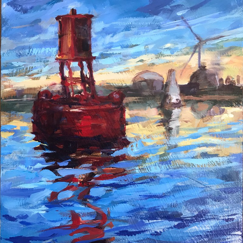 Paul Olson, Demystifying Oils at the Portsmouth Arts Guild