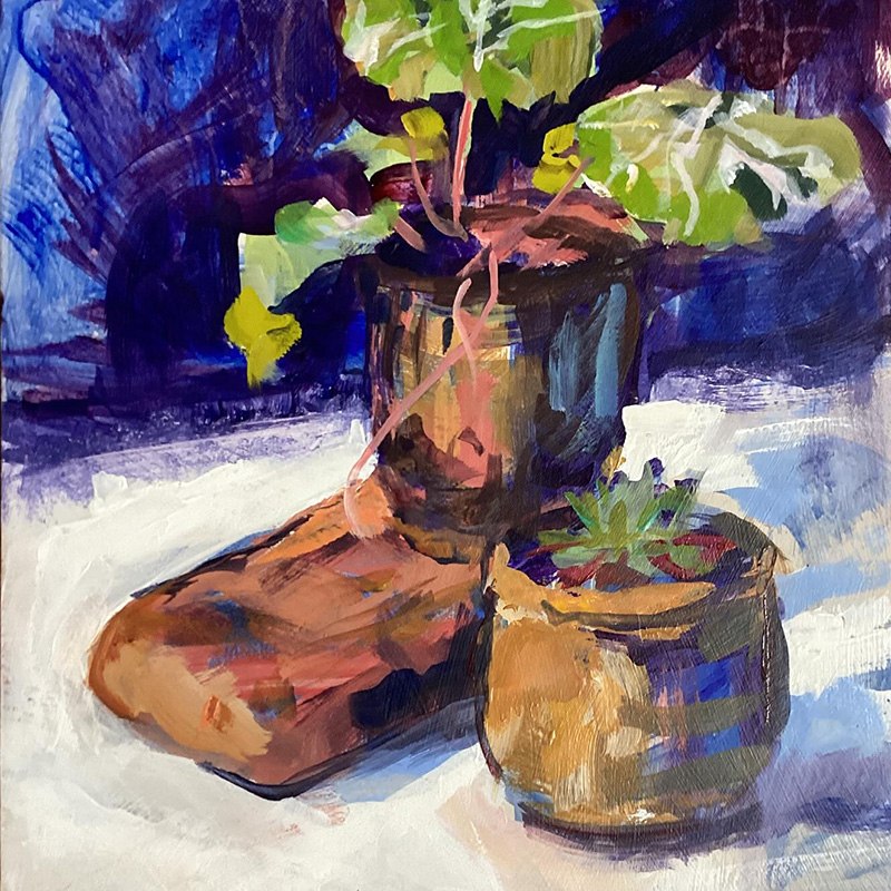 Paul Olson, Demystifying Oils at the Portsmouth Arts Guild